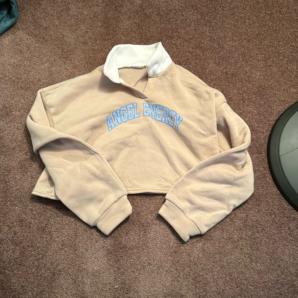 Angel Energy crop Sweater